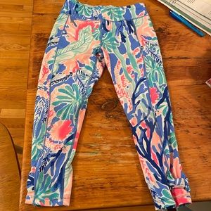 Lilly Pulitzer Luxletic cropped girls legging